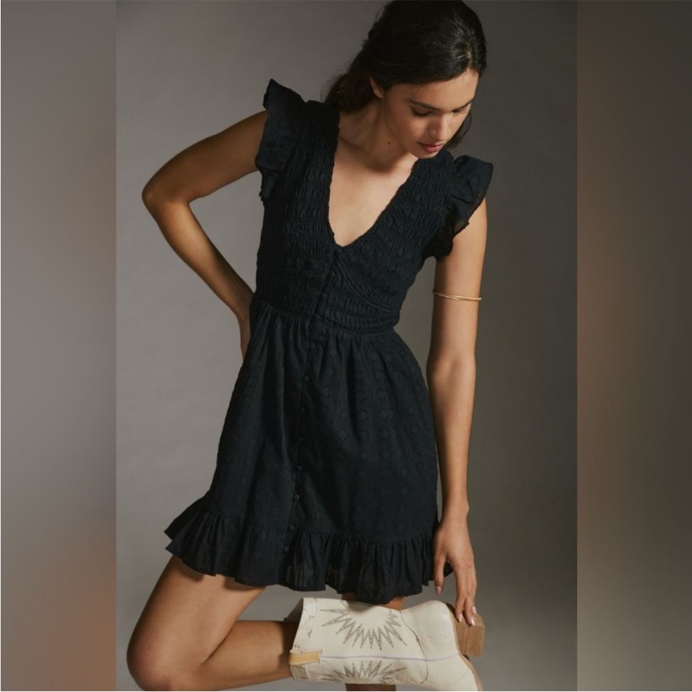 Anthropologie viral The Peregrine Mini Dress